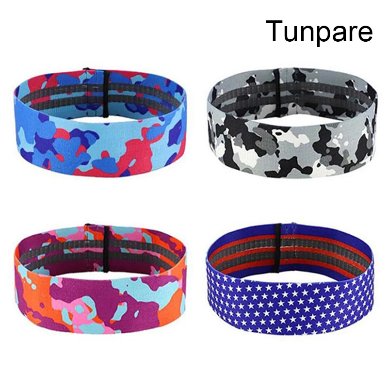 

Tunpare Resistance Bands for Legs and Butt - Exercise Bands Set Booty Hip Bands Wide Workout Bands Sports Fitness Bands