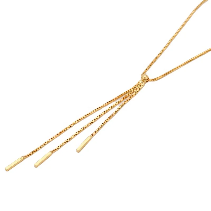

Xuping gold 24K wholesale latest design necklace for women