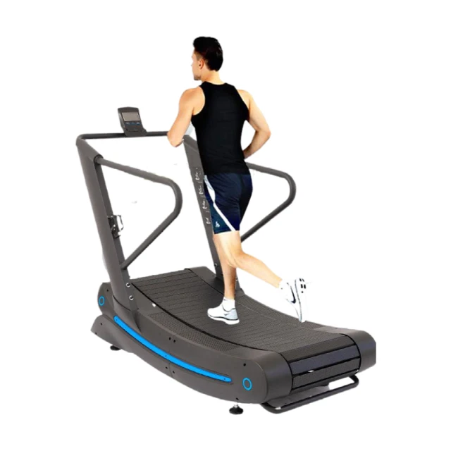

New commercial unpowered arc treadmill with high-speed exercise treadmill