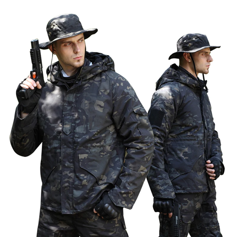 

Warm Winter Outdoor Male American Soldiers G8 Jacket Camouflage Hunting Jacket Tactical Jackets Men Combat, Multiple colour