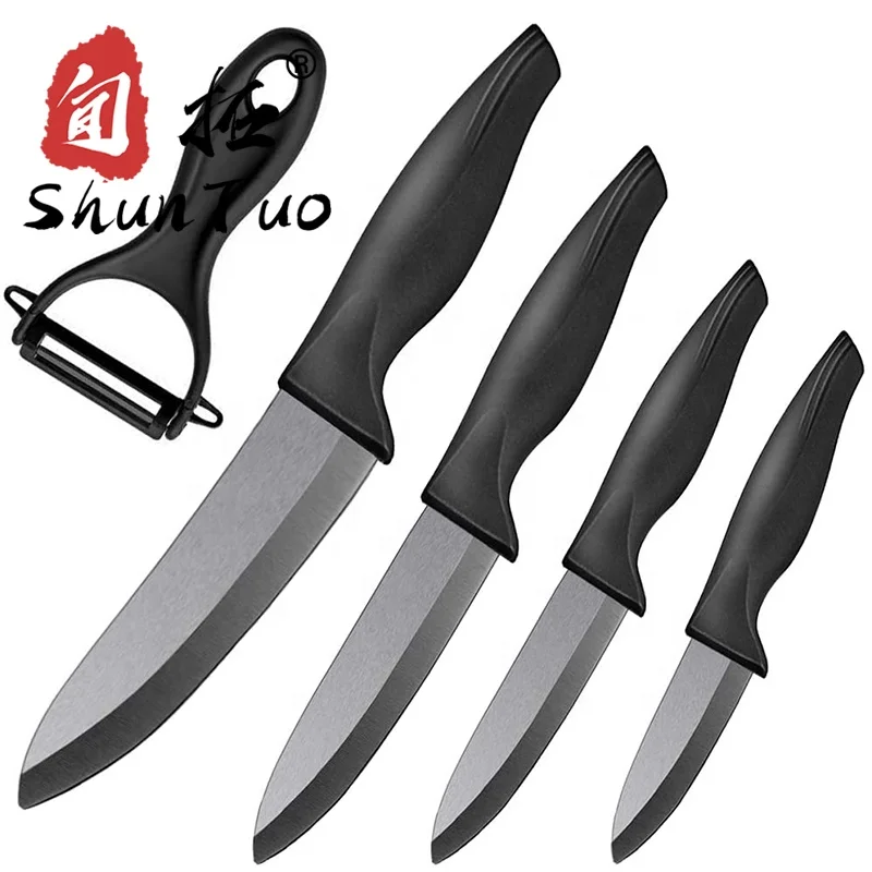 

SHUNTUO 5 PCS Color Handle Kitchen Zirconia e ceramic knife set