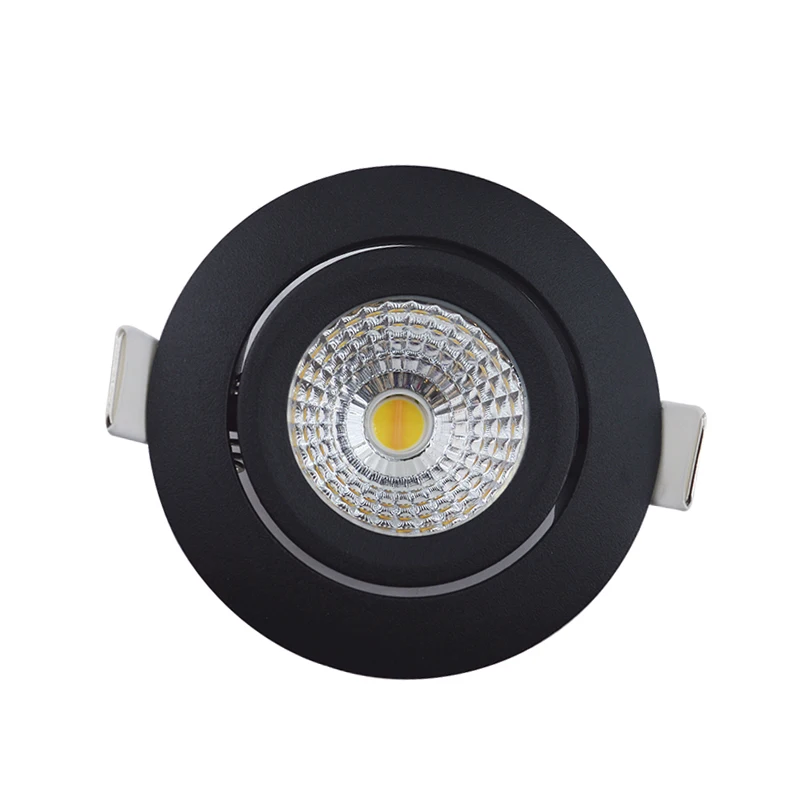 Germany Nordic Standard 68mm Cutout 5W 7W IP21 IP54 IP65 Adjustable Recessed Round Square LED Dimmable Downlight