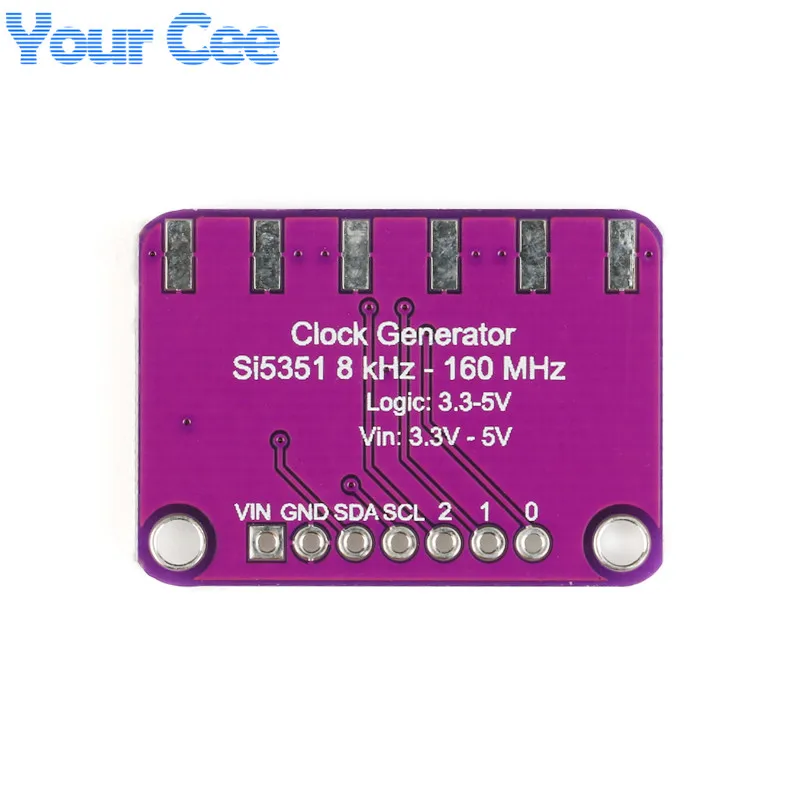 High Frequency Signal Square Wave Frequency Generator SI5351 GY-SI5351