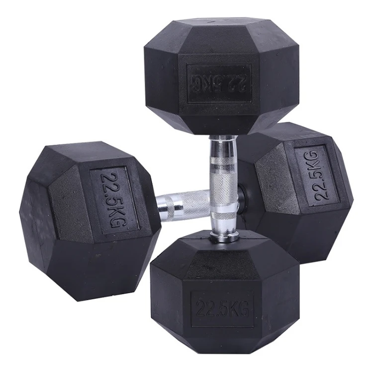 

2.5kg~50kg pesas de mancuernas Hanteln Cast iron buy 10kg hex dumbbells set 50kg hex