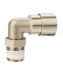 Automotive Anti-Spark Push In Fittings /Flame Resistant Brass Pneumatic Push to Connect Fittings