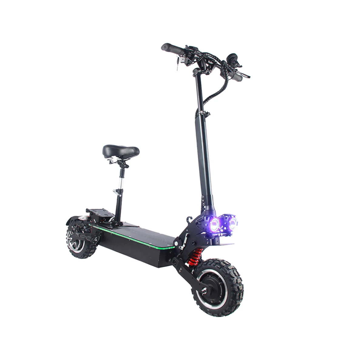 

waibos 80-150kms range dual motor e scooter 11inch powerful 60V 6000W 72V 7000W electric scooter with suspension foldable