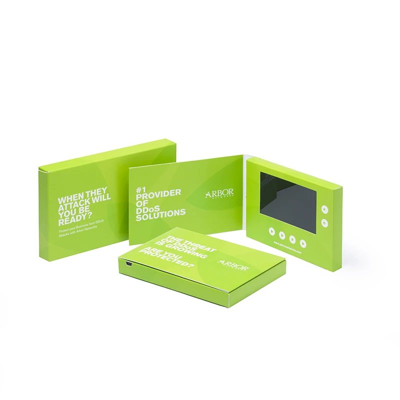 
2019 Lcd screen tft Video greeting card,advertisement lcd autodyne video brochure,business LCD card 