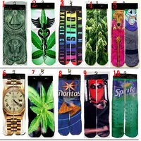 

3d printed socks Fashion Design Men Women 3D Socks Sublimation Custom Printed Socks