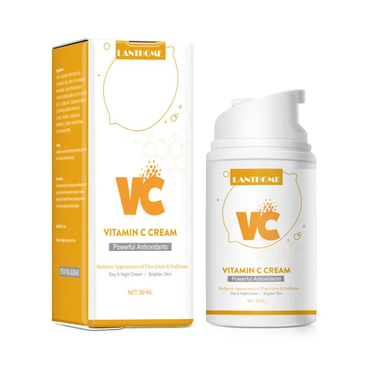 

High Quality Lanthome Nourishing Brightening Whitening Cream Vitamin C Anti-Wrinkle Face Cream