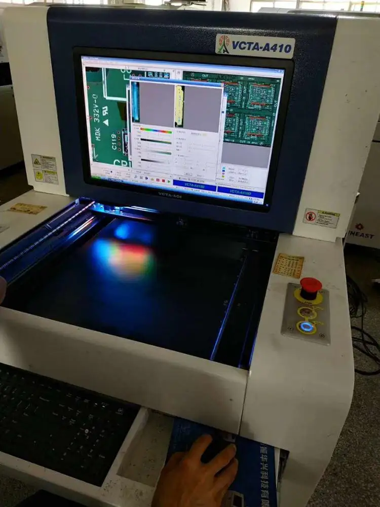 
Zhenhuaxing vcta-a410 optical detection equipment PCB element appearance detector off-line AOI detector 