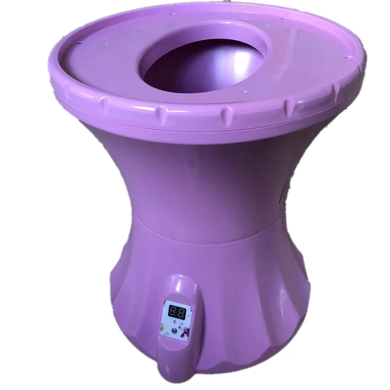 

Infrared Yoni Steamer Chair Women Hips Vagina Care Steam Seat Vaginal Massage SPA Anus Hemorrhoids Sitting Bath Device, Purple/pink