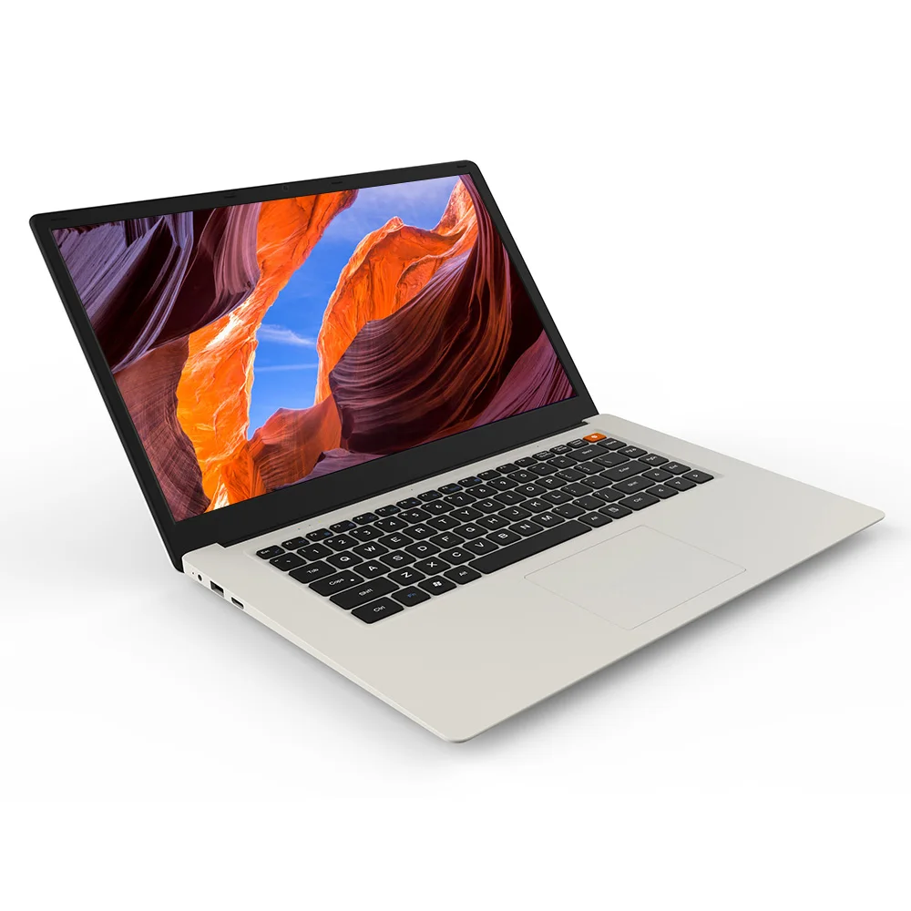 

Wholesale OEM 15.6 Inch Ultra Thin Portable Laptop PC 8GB 128GB Quad Core Win10 Notebook Computer for Business, White/silver/black