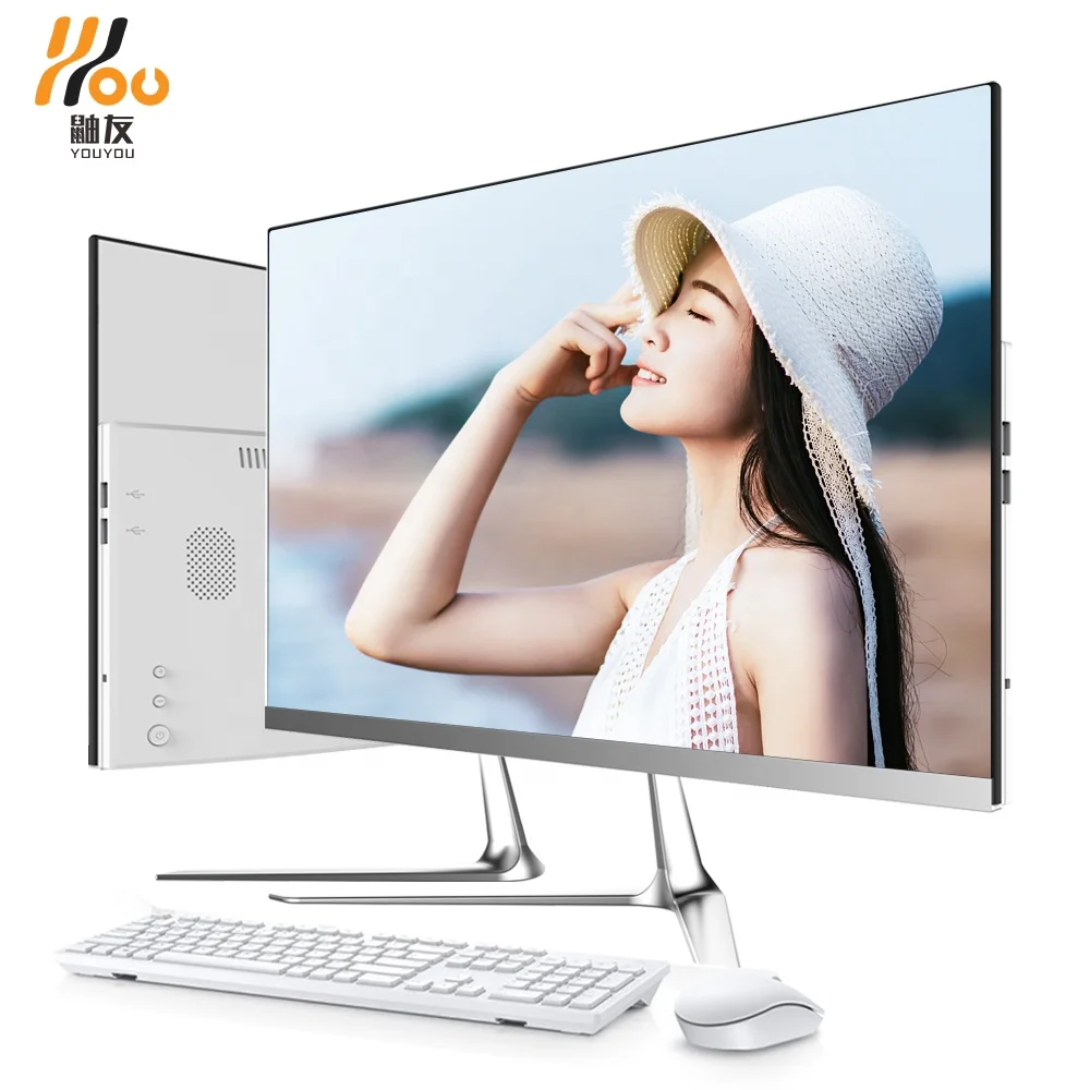 

All In One Barebone PC i7 i5 Desktop Computer Cheap 21.5inch 23.8inch 4G 8G RAM 256G SSD Gaming All-in-one Pc