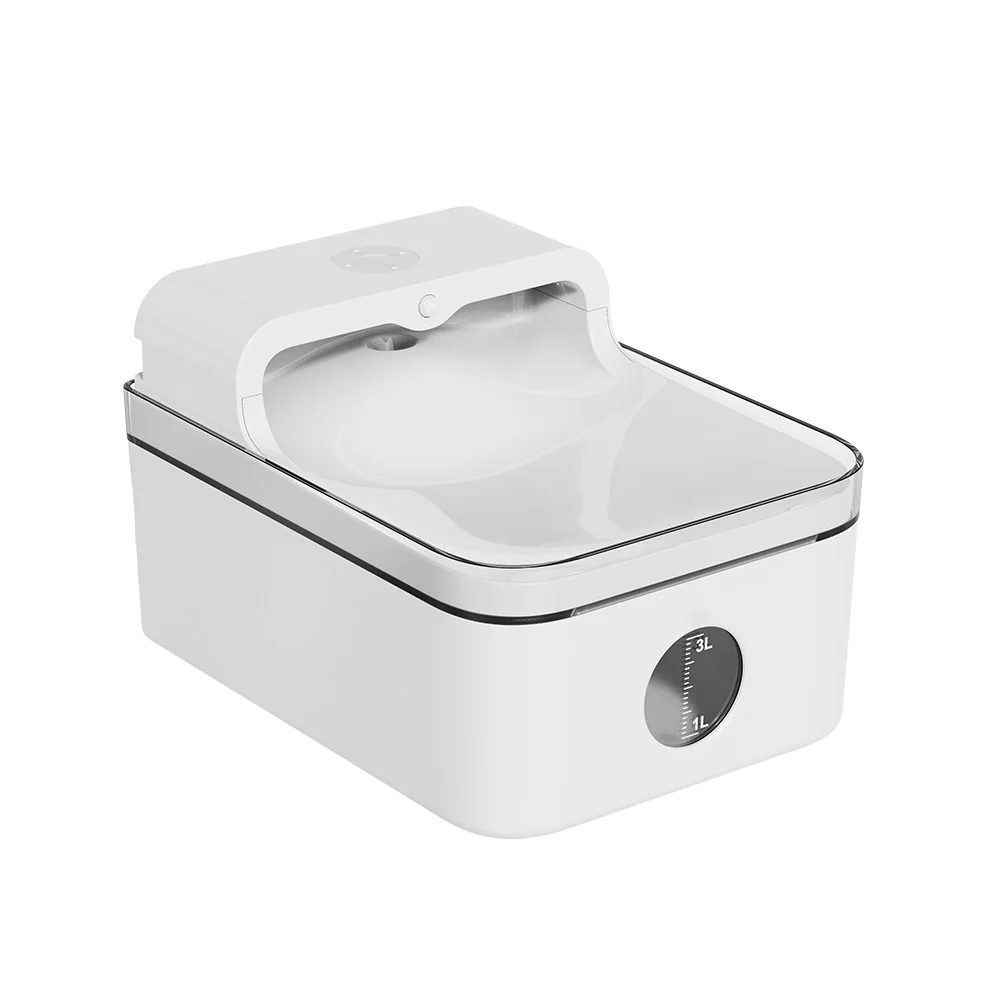 

3.3L WIFI APP Pet Water Fountain Battery Power Smart Induction Sensor Silent Filtration Automatic Dog Water Fountain