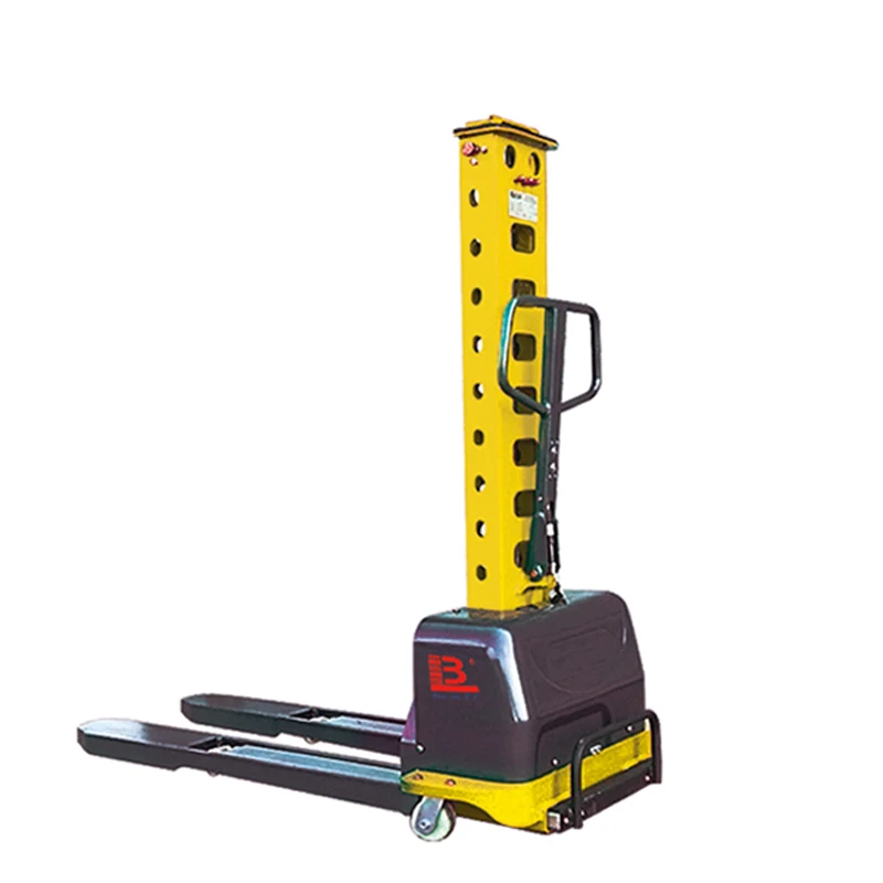 

semi electric light stacker price small mini self load electric pallet truck lift stacker self loading stacker