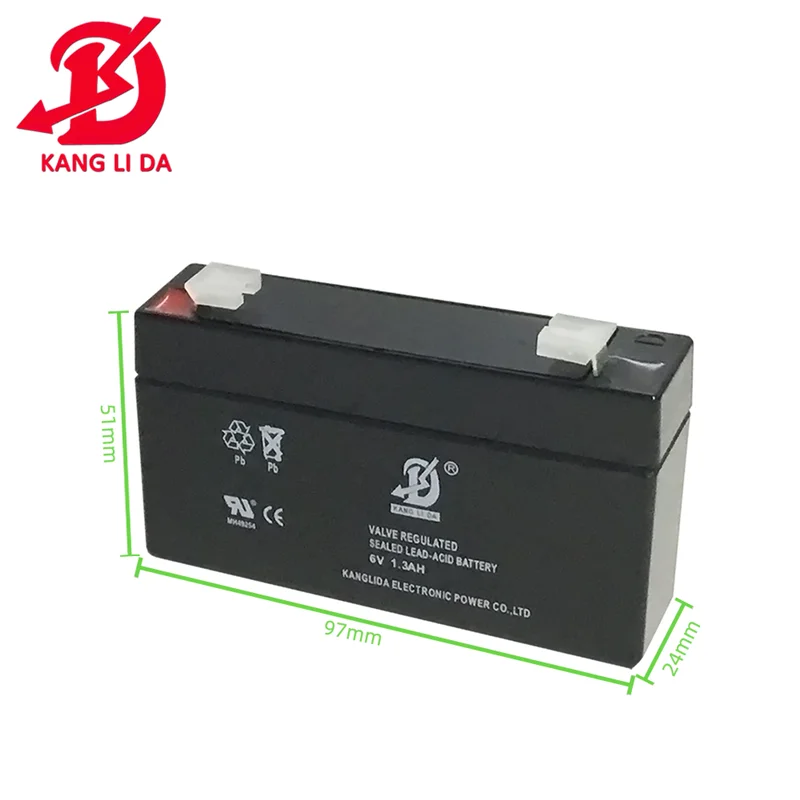 6v 2ah Low Self-discharge Sealed Lead Acid Battery 6v Battery - Buy 6v ...