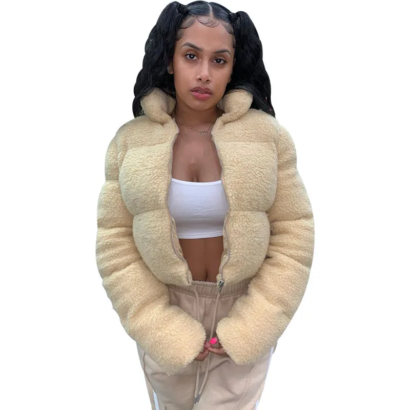 

B14949A New design autumn and winter women's short jacket coat
