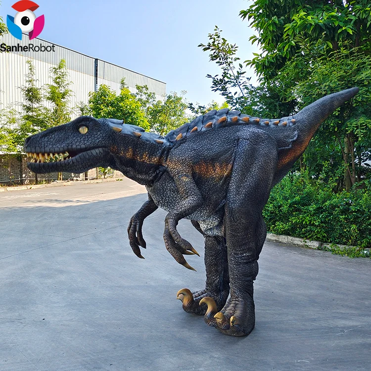 

Customized realistic animatronic dinosaur costume