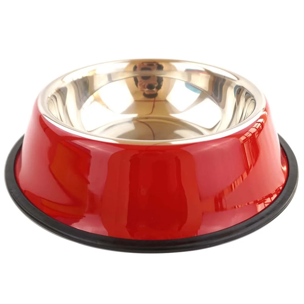 

Customizable Logo Stainless Steel Thicken Dog Bowl Non Slip Wholesale Luxury Dog Bowl
