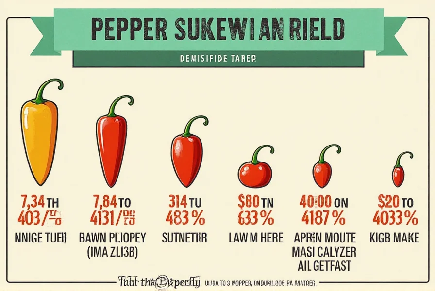 Variety of Chili Peppers