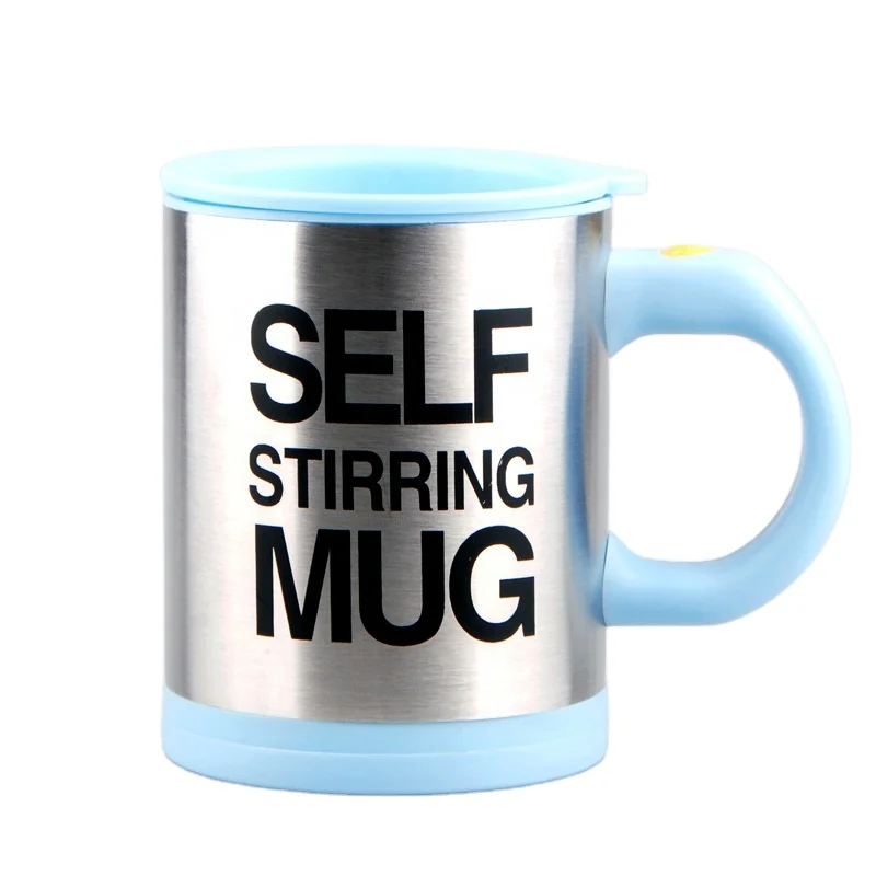 

Auto Mixer Mug Self Stirring Handy Promotional Automatic Self Steering Spinning Mixing Coffee Travel Mug, Customized color