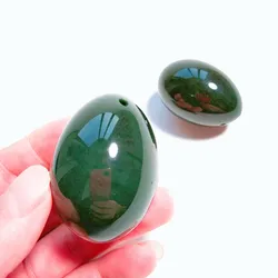Private Label Jade nephrite jade yoni Egg With Hol