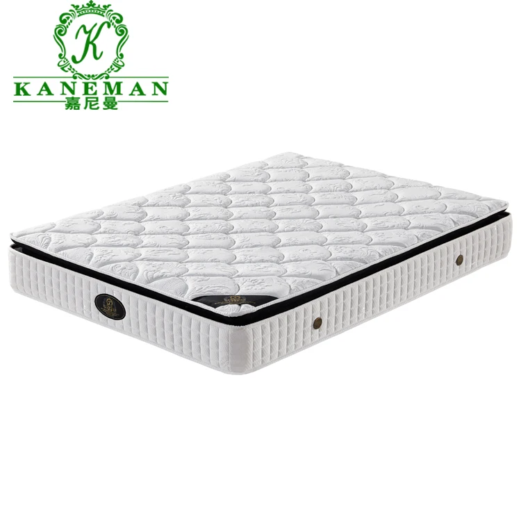 

China Supplier healthy and breathable air flow compressed latex bonnell spring mattress, Can be customize