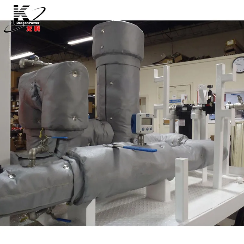 Dragonpower Flexible Insulation Jacket Made For Steam Pipes And Valves