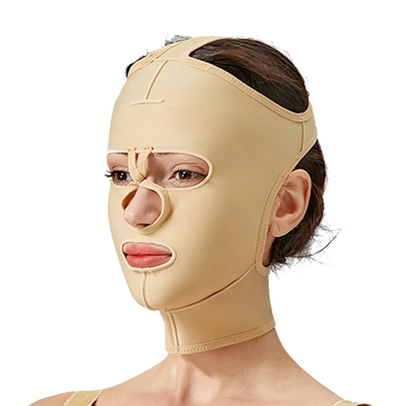 

Post Recovery Surgical Compression Full Face Shapers, Nude