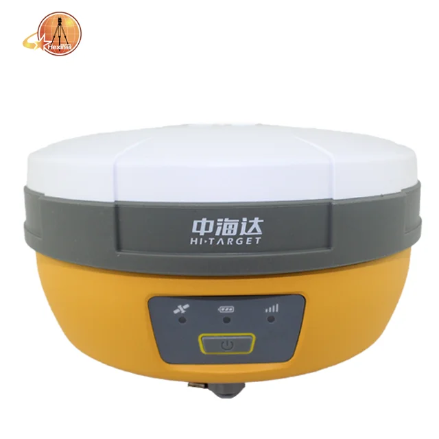 low cost used gps gnss surveying antena gps rtk Hi-target V30 PLUS 440 channel gnss RTK system Multi-constellation GNSS engine.png
