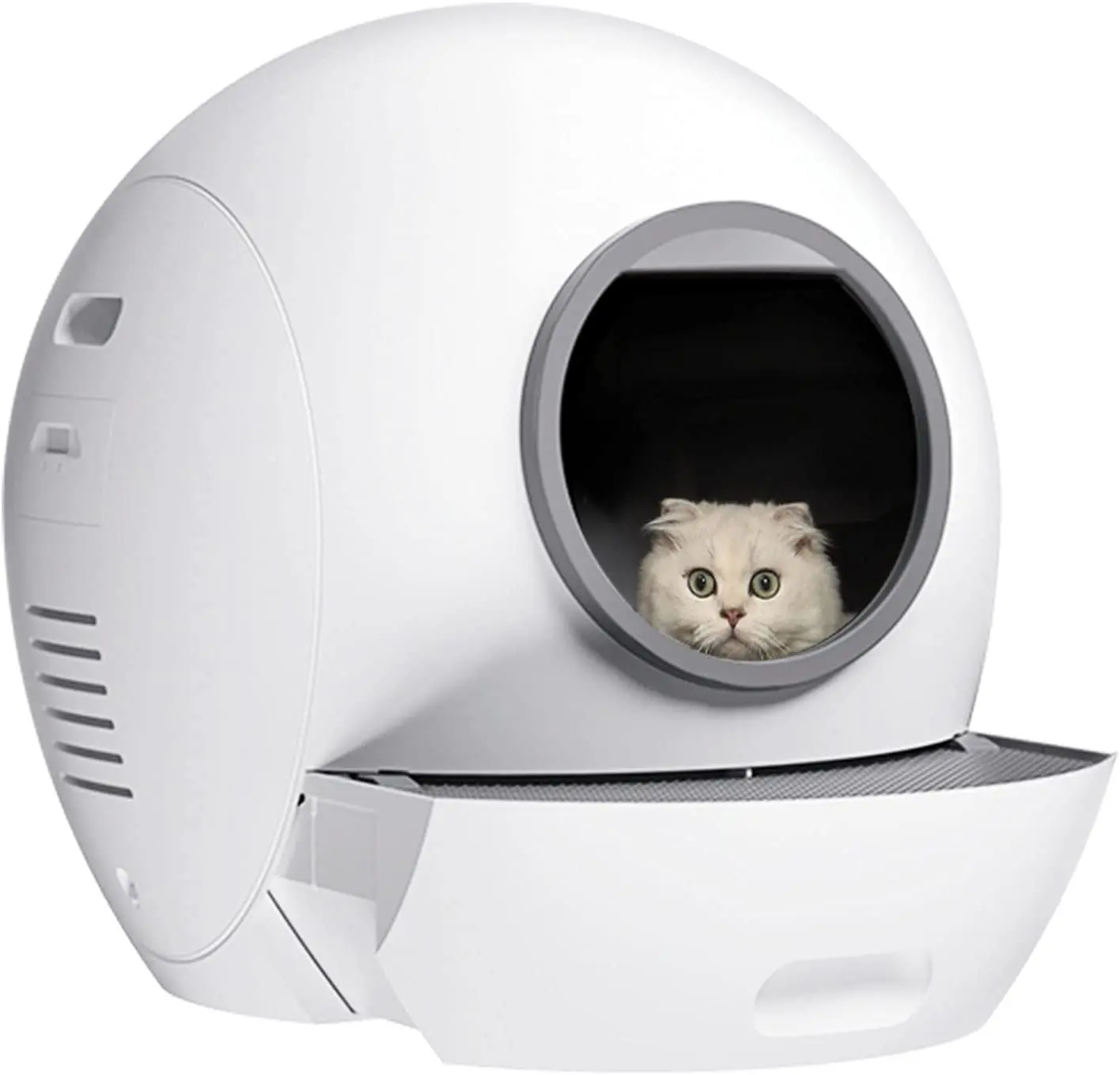 

Smart Fully Enclosed Quick Cleaning Cats Litter Toilet UV Light APP Remote Control Auto Self-cleaning Automatic Cat Litter Box