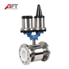 GPRS flow meter battery water electromangnetic flow totalizer meter