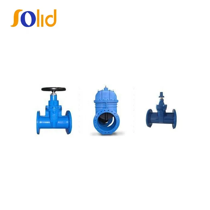 DIN3352 F4/F5 DN300 Flanged Resilient Seated Gate Valve With CE Certificate