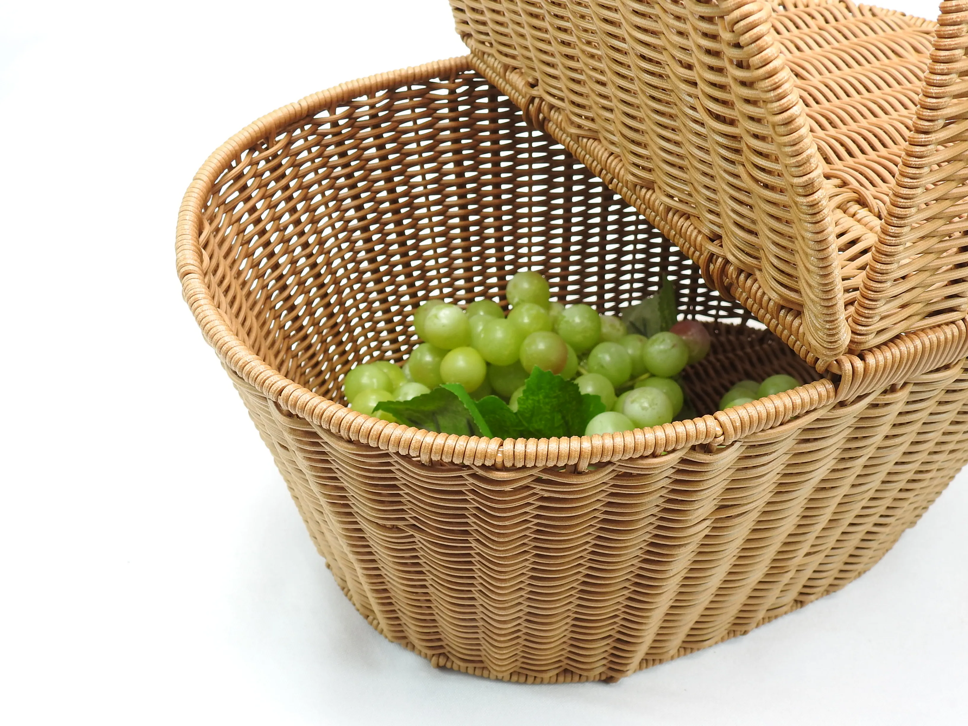 Eco Friendly High Quality Cane For Travel Outside Weaving Rattan Food