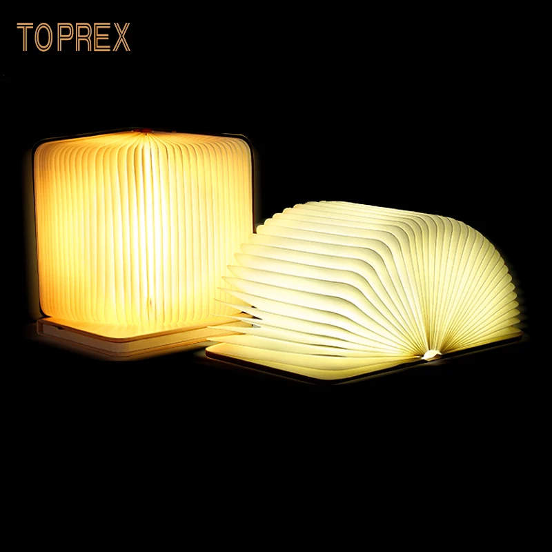 
Rechargeable Folding led book light Portable Led Night Book Lamp Light Table Decoration Ready To Ship 