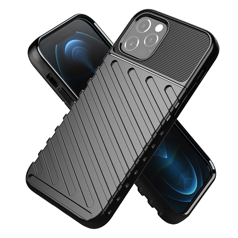 

Silicone Mobile Phone Case For iphone 12 mini Shockproof Back Cover For iphone 12 Pro Max