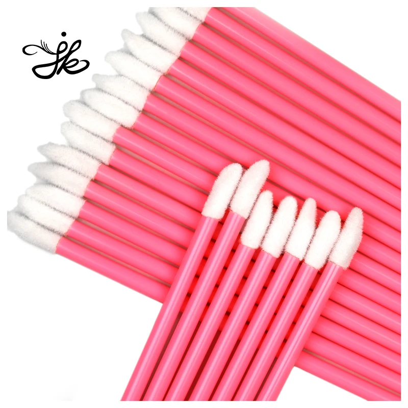 

Individual Lip Brush Makeup Flocked Wands Lint-free Disposable Lipstick Gloss Applicator, 13 types