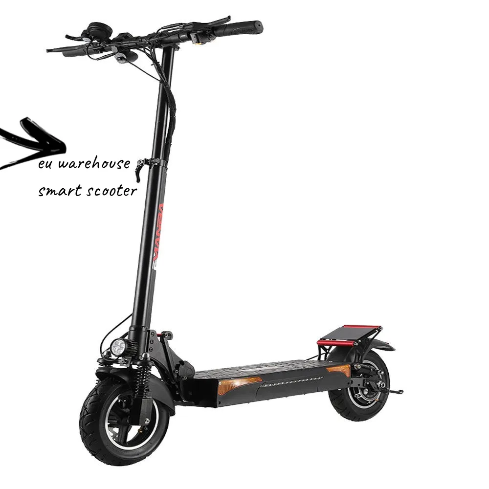 

eu warehouse electric scooter L12 10inch solid tyre 48v 13ah 500w two motors fashionable scooter adult with great price