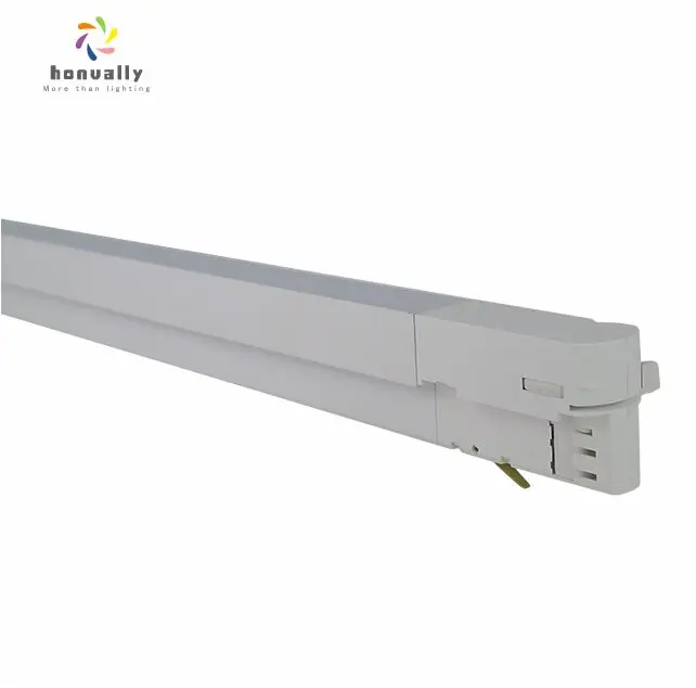 
100-277V 100LM/W 10W 20W 30W 40W Indoor Lighting Office Supermarket Save Energy LED Track Linear Light tracklight 