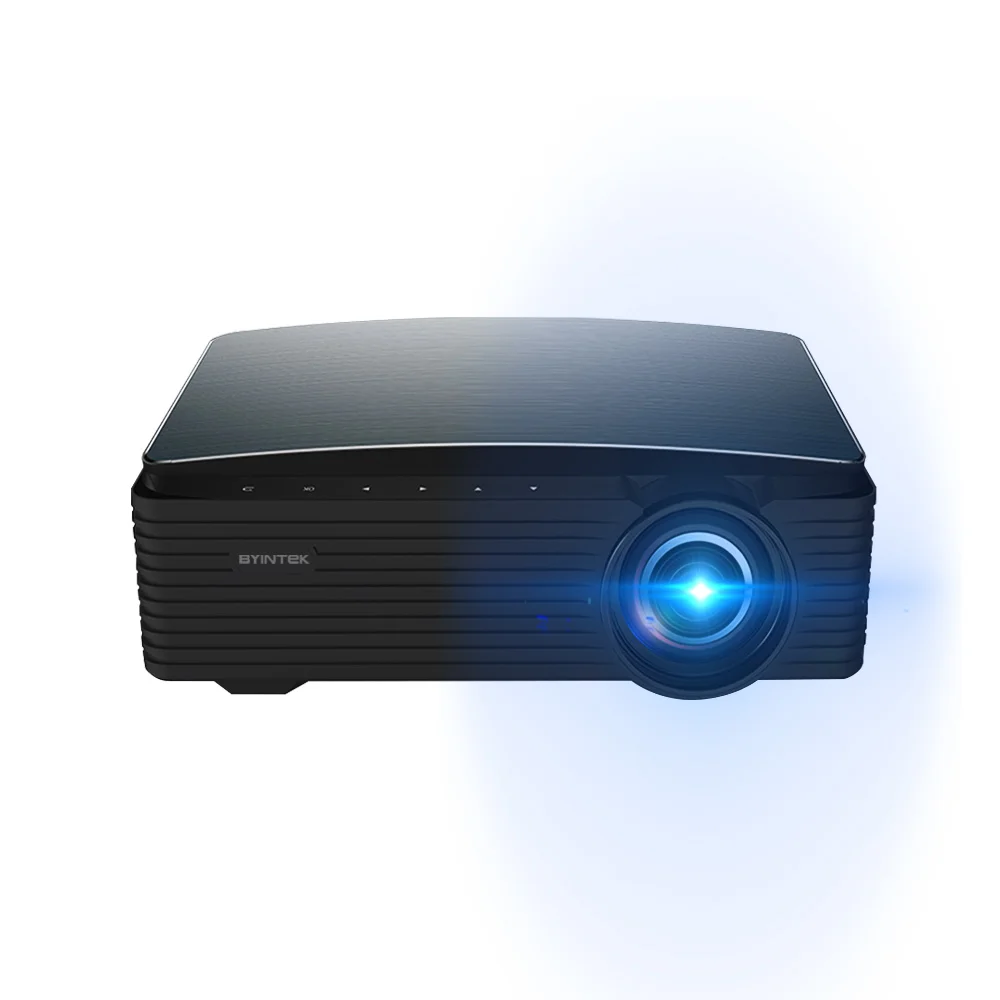 

New release BYINTEK 2021Newest K25 Full HD 1080P high brightness gaming home moving Projector