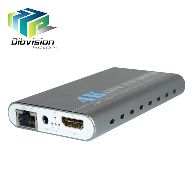 

mini 2160p rtmp 4k hd encoder Video IPTV Streamer with h264 h265 hevc encoding