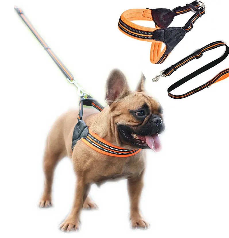 

New Style Strap With Reflective And Breathable Pet Reflective Supplies Pet Chest Strap Dog Leash, Customized