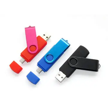 Classic Swivel Dual Port OTG 2.0 3.0 8GB 16GB 32GB 64GB USB Flash Drives for Android - ANKUX.COM