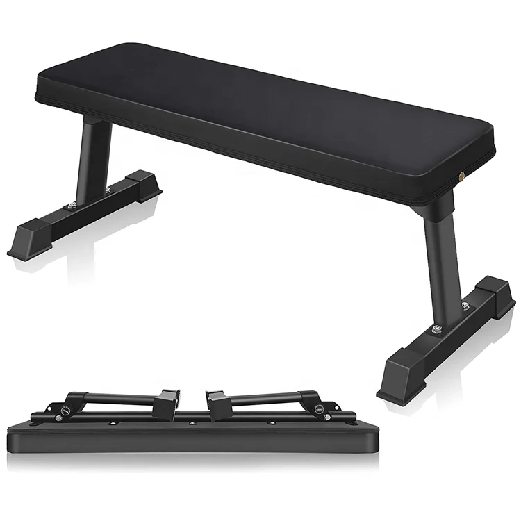 

Wellshow Sport Multifunction Gym home Exercise Dumbbell Flat Bench Weight Lifting Bench Bench Press Sit Up Board, Black