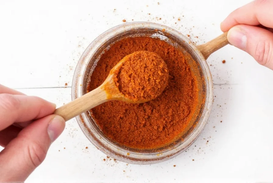Comparison chart of different chili pastes