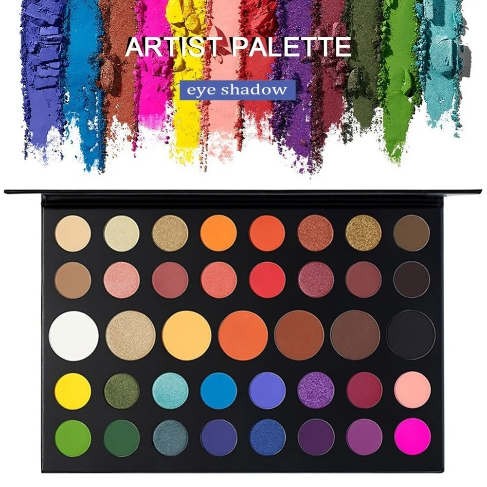 

New Arrival Custom Makeup Palletes Private Label 39 Color Eyeshadow Palette