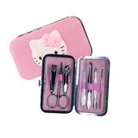 

professional 7pieces cute baby stainless steel manicure set nail clipper