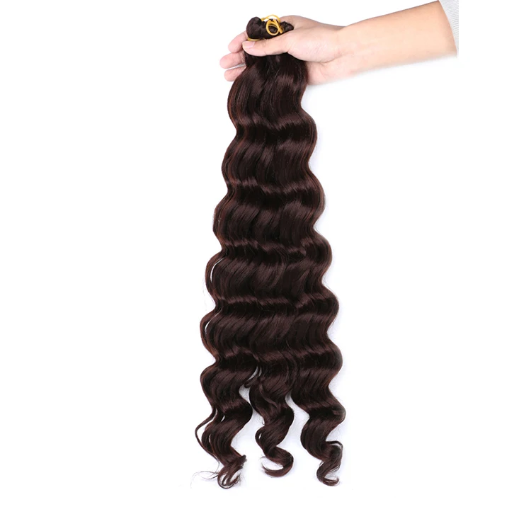 

High quality factory direct price drop shipping Deep Bulk Braiding Synthetic Hair Extensions