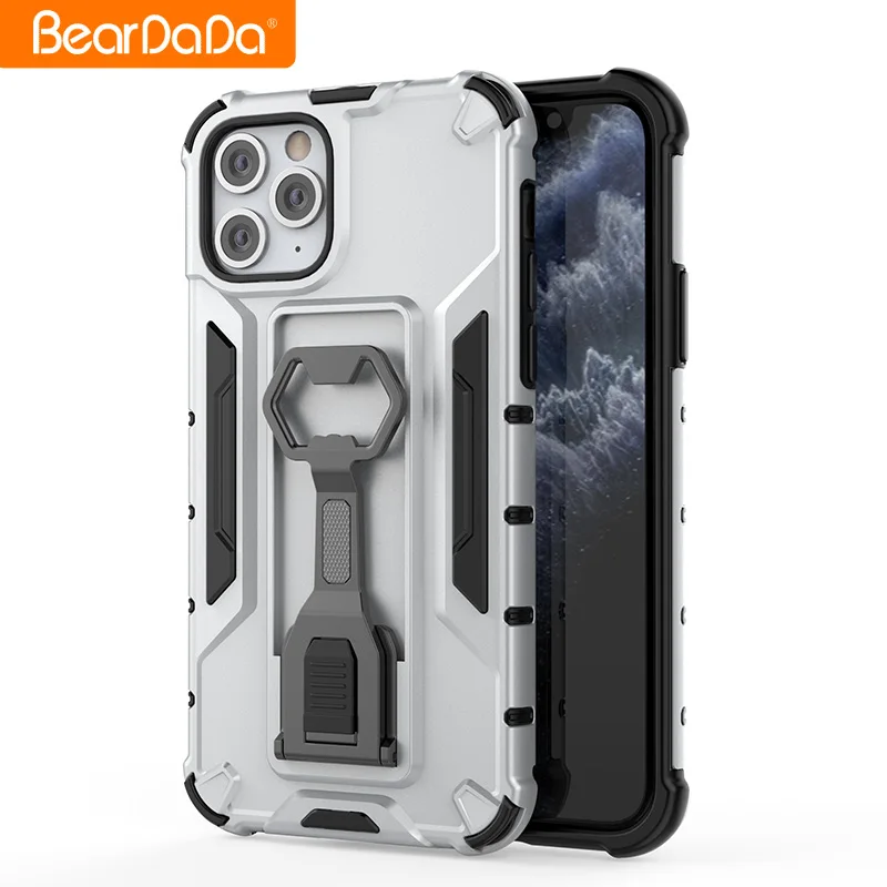 

custom models creative armor mobile case for iPhone 11 PRO fashion heavy duty cover antiurto for iphone case with holder