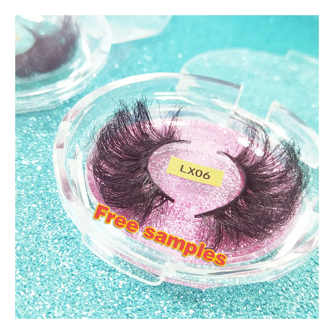 

Natural Long russian volume strip lashes wholesale wink winged eyelash extensions c d dd curl strip eyelashes KAVVAWU curl